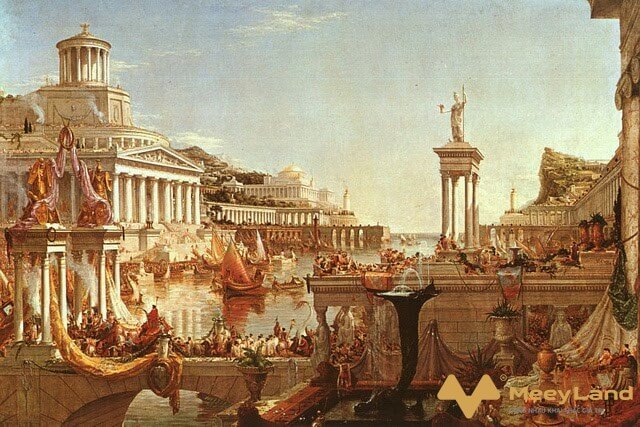 
Tiếp thu tinh hoa kiến trúc đế chế La Mã
