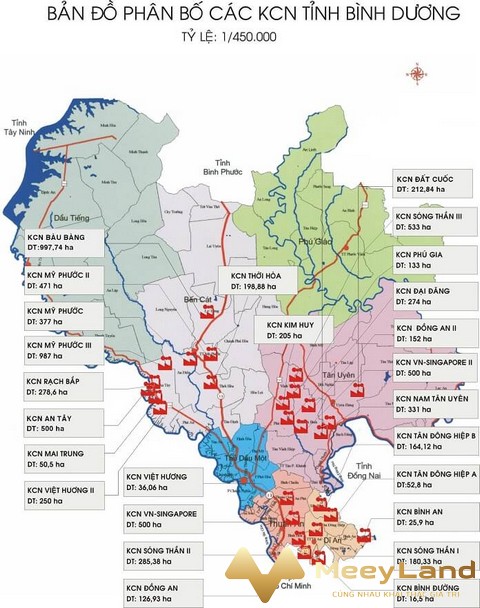 Ảnh 4: Bản đồ quy hoạch khu công nghiệp (Nguồn: Internet)