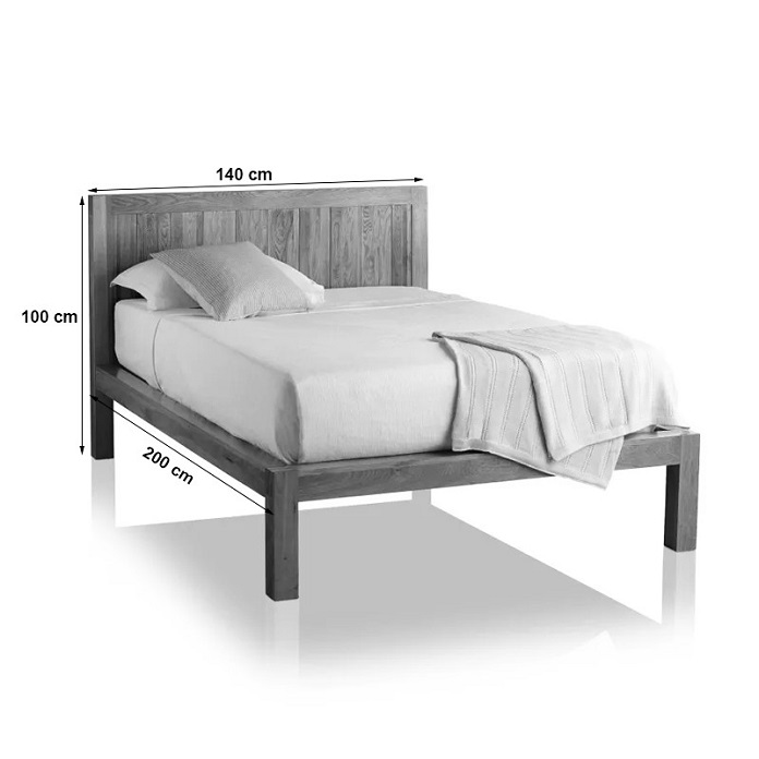  Giường ngủ đơn 1m4 có thiết kế đơn giản