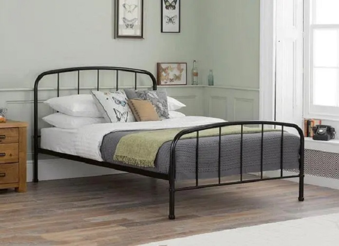  Giường ngủ đơn sắt bền đẹp, không bị gỉ sét