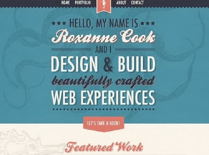  Hình 13: Ứng dụng của phong cách retro trong thiết kế web