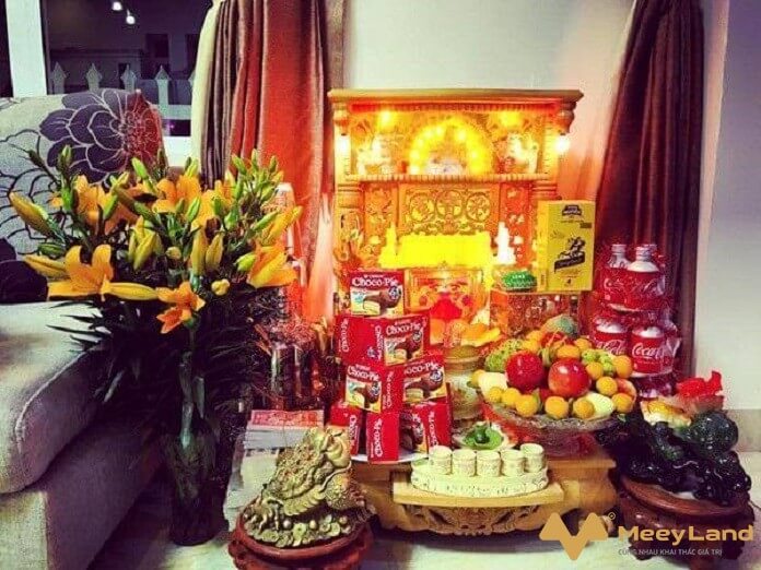 
Ảnh 2: Đặt Tỳ Hưu tại vị trí bàn thờ ở phòng khách ( Nguồn: Internet)
