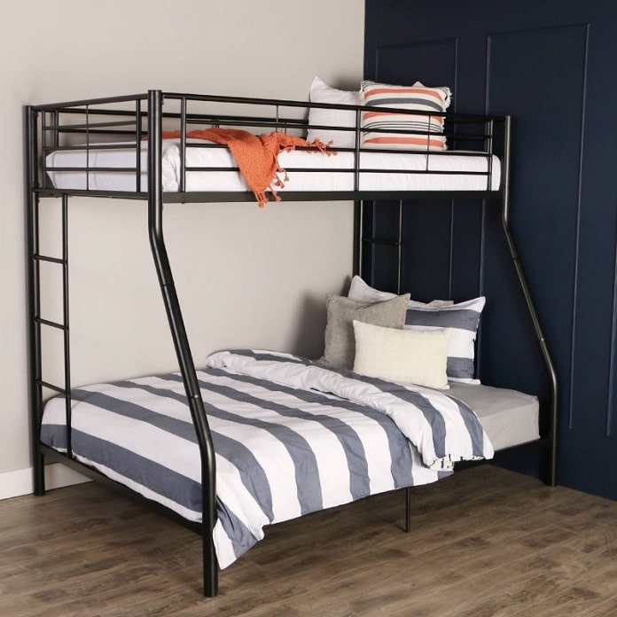  Ảnh 11: Mẫu giường tầng sắt 1,4m phù hợp với gia đình có diện tích nhỏ ( Nguồn Internet)