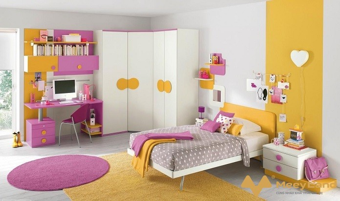  Ảnh 12: Cách sắp xếp phòng ngủ cho trẻ em mệnh Kim (Nguồn: Internet)