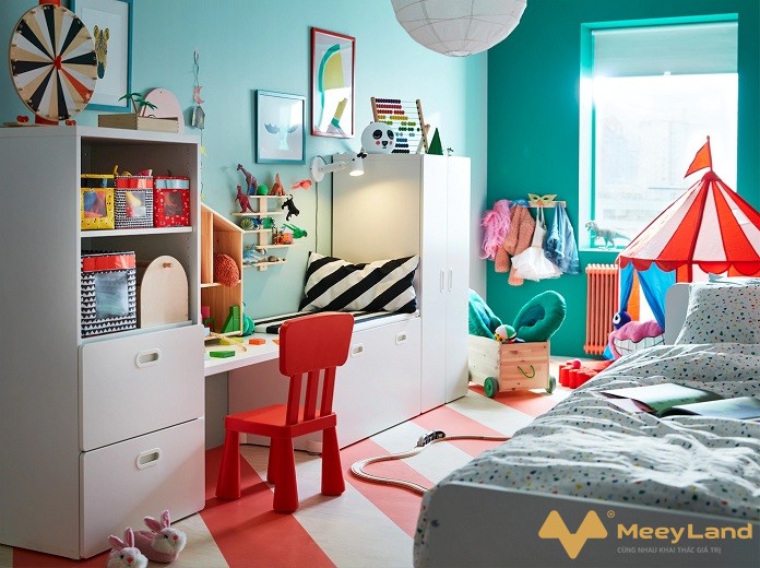  Ảnh 10: Những lưu ý trong lựa chọn màu sắc cho phòng ngủ trẻ em mệnh Hỏa (Nguồn: Internet)