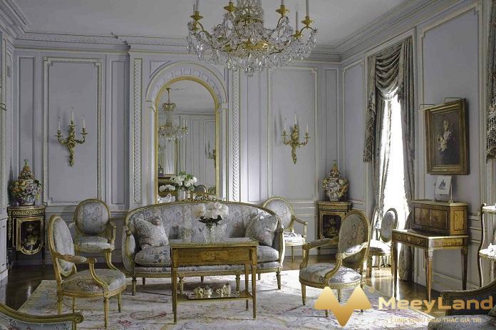  Ảnh 1: Bật mí những bí mật về phong cách thiết kế nội thất cổ điển Pháp (Nguồn: Internet)