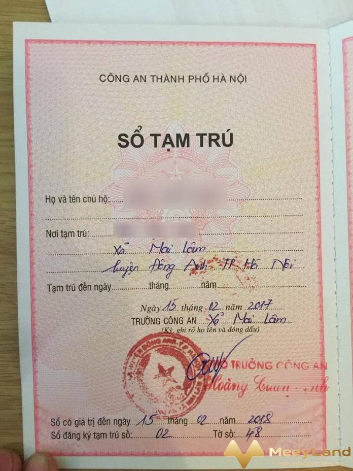 Ảnh 4: Đăng ký tạm trú cho người thuê nhà (Nguồn: Internet)