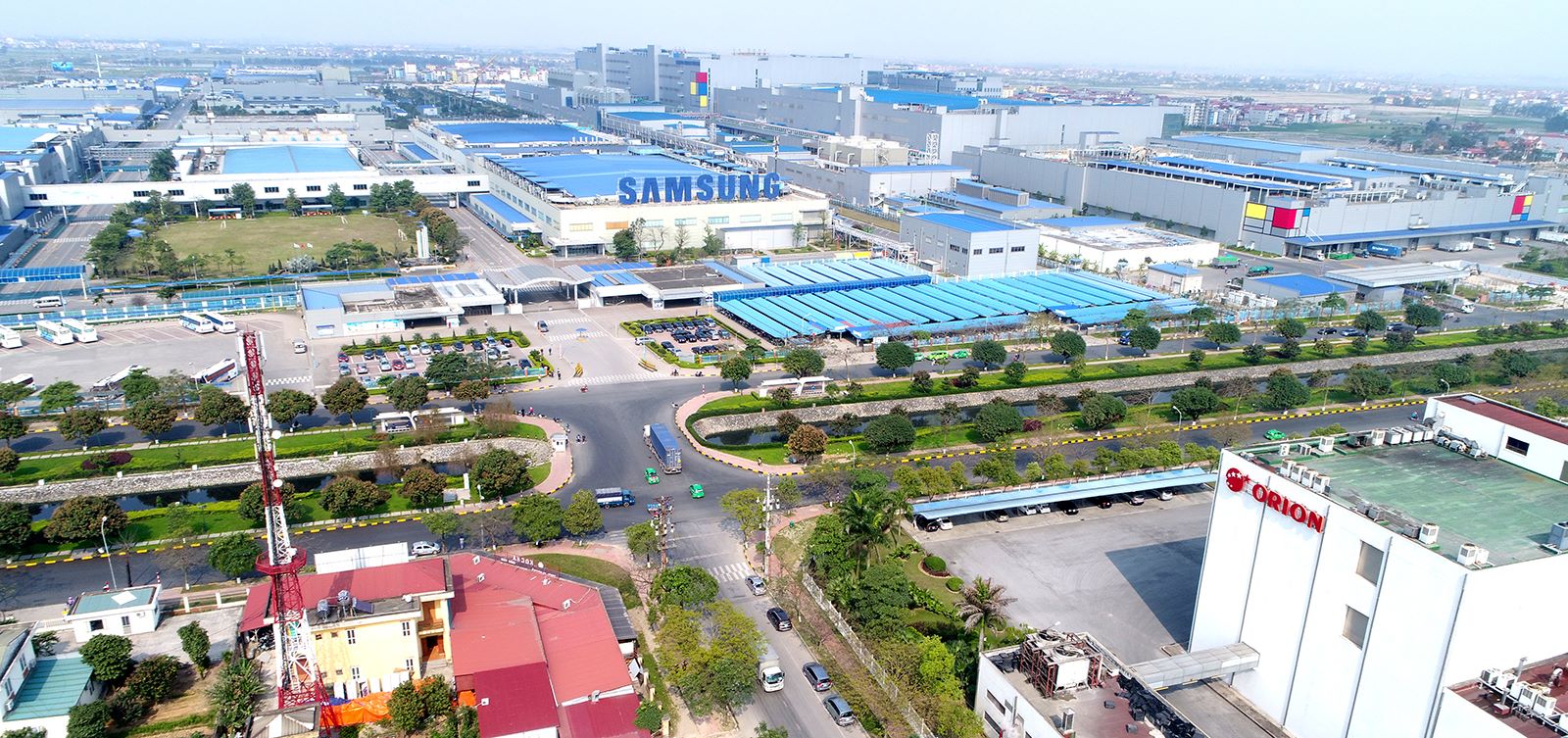  2. Một góc khu công nghiệp Yên Phong, tỉnh Bắc Ninh