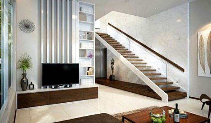  7. thiết kế đơn giản và màu sắc tươi sáng làm không gian nhà bạn sành điệu hơn