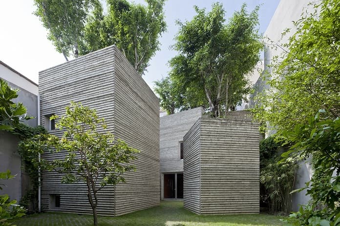  Ảnh 5: Công trình kiến trúc House for trees với hệ thống khối hình độc đáo, ấn tượng