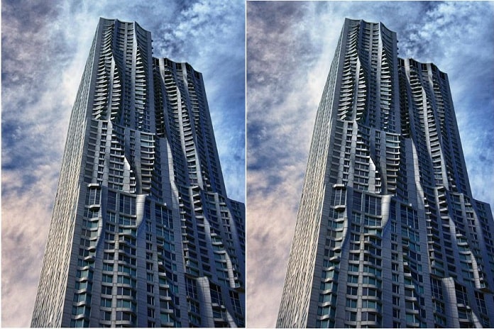  Ảnh 8: Tòa nhà New York by Gehry với khối hình kiến trúc uốn lượn sóng độc đáo