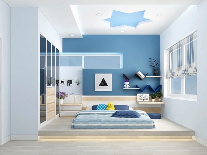 
Hình 1: Thiết kế phòng ngủ không giường phù hợp với đa dạng đối tượng khác nhau
