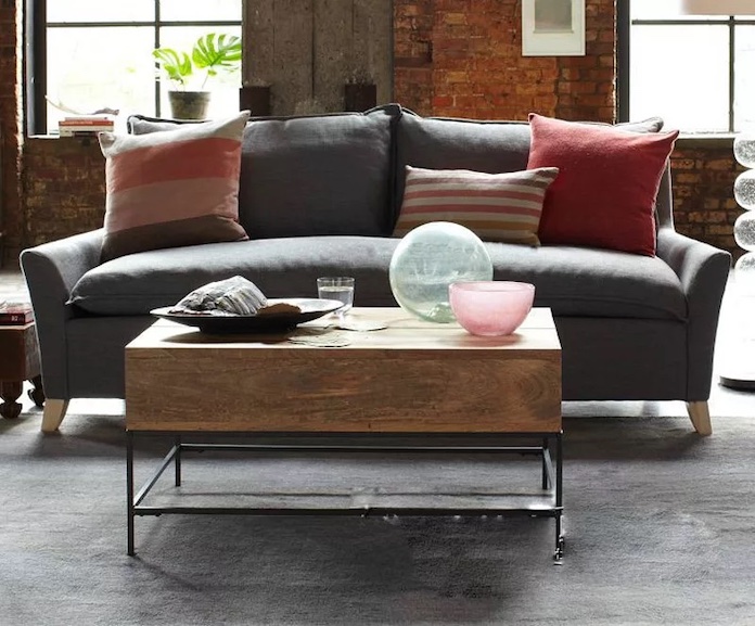  Hình 13: Những chiếc sofa văng tinh giản, nhỏ gọn chính là cứu tinh số một