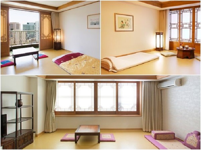 
Hình 5: Phong cách Hàn Quốc trong thiết kế phòng ngủ không cần giường
