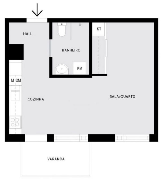 
Ảnh 12:Bản vẽ thiết kế chung cư mini 25m2
