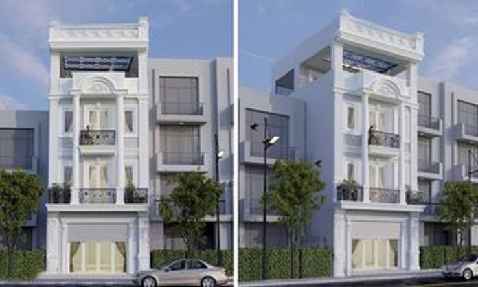 
Ảnh 65: Bản vẽ thiết kế nhà 4 tầng 7x14m ấn tượng và bắt mắt với tone màu trắng chủ đạo

