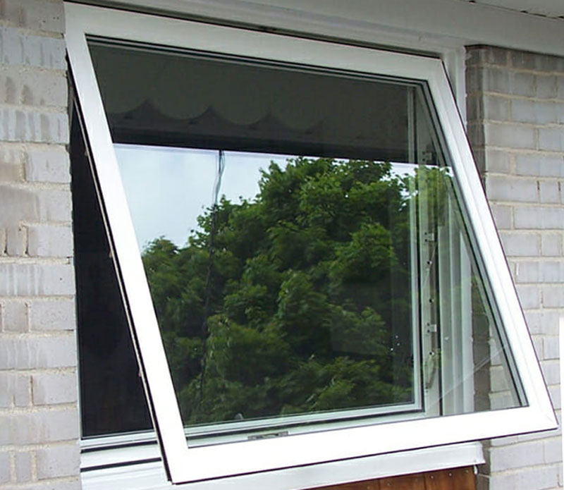 
Ảnh 7: Khung cửa sổ lật bằng chất liệu thép chắc chắn
