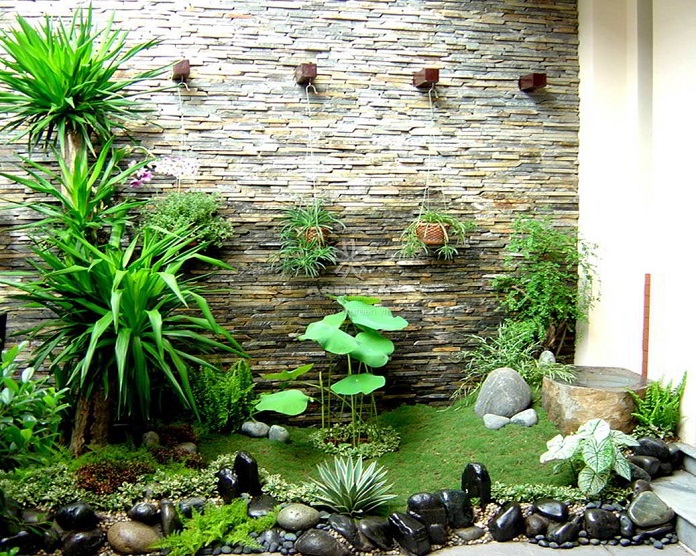 
Ảnh 13: Thiết kế sân vườn với cây cảnh là cách giúp không gian sống của bạn tràn ngập màu xanh
