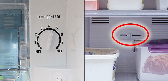  Ảnh 2: Tăng nhiệt độ tủ lạnh để tiết kiệm điện năng
