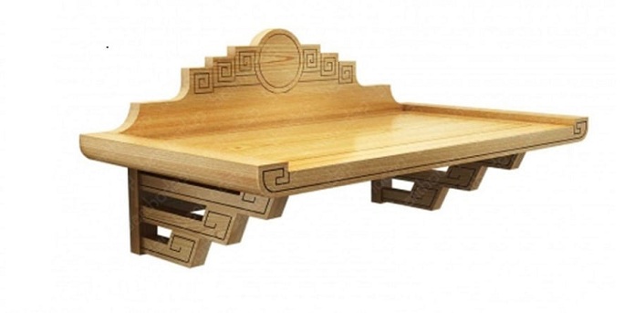 Ảnh 6: Có nhiều kích thước kệ thờ treo tường để gia chủ có thể lựa chọn