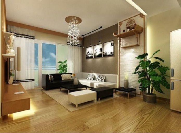 Ảnh 15: Mẫu kệ treo bàn thờ tiết kiệm không gian mà vẫn đảm bảo khu vực thờ cúng trang nghiêm