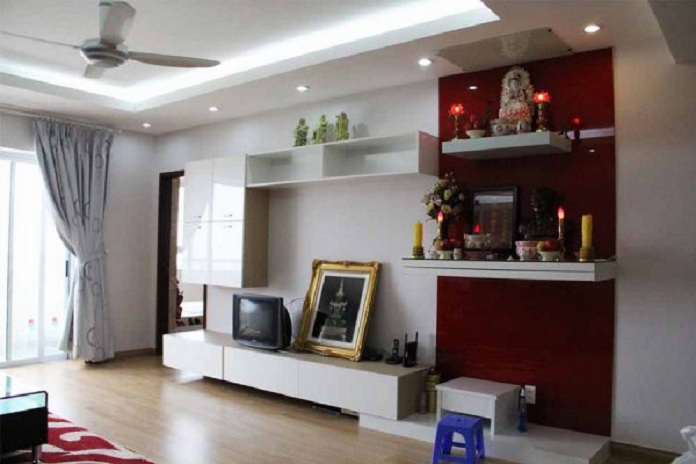 Ảnh 17: Cách bài trí bàn thờ đẹp chuẩn phong thủy