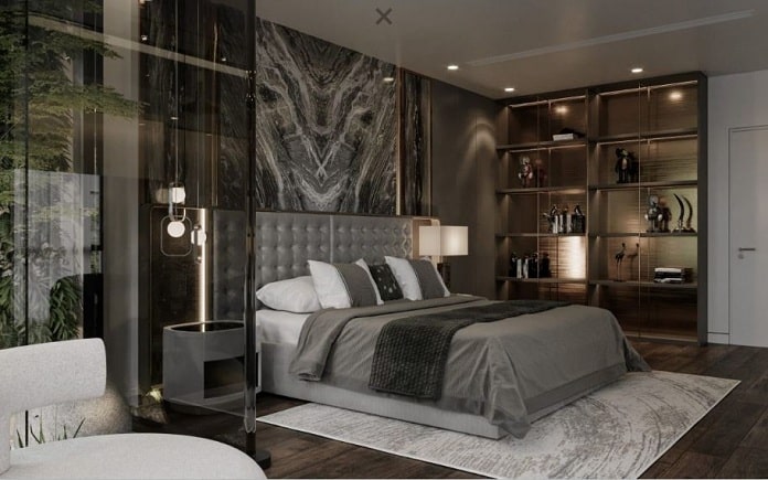  Ảnh 19: Thiết kế phòng ngủ Master kiểu Luxury