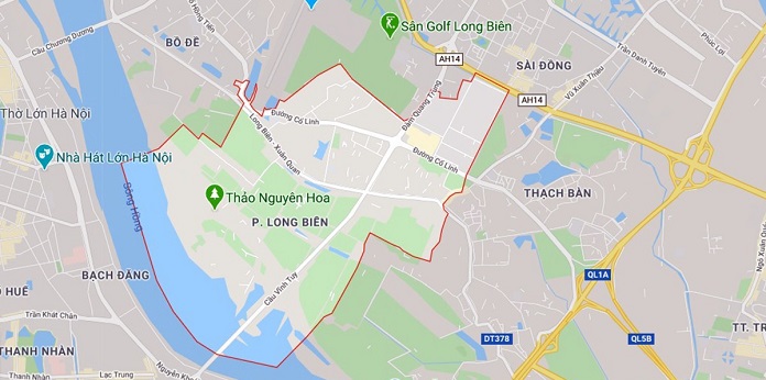 
3.Thông tin quy hoạch quận Long Biên
