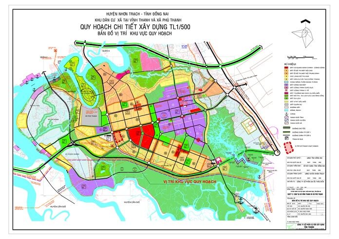 2.Bản đồ quy hoạch Nhơn Trạch 2021