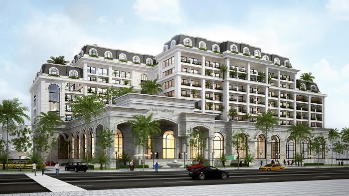 
9. Khách sạn phong cách tân cổ điển
