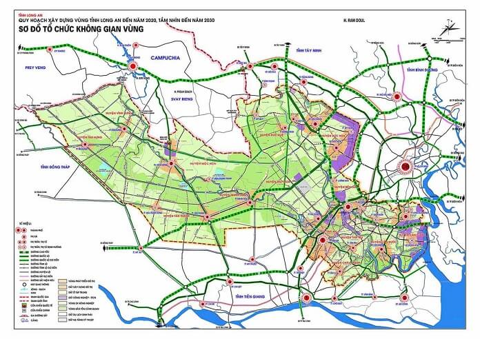 
1.Vị trí, giới hạn khu trên bản đồ quy hoạch huyện cần giuộc 2021
