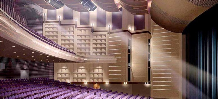 
4.Xử lý âm thanh và ánh sáng phù hợp với quy mô nhà hát
