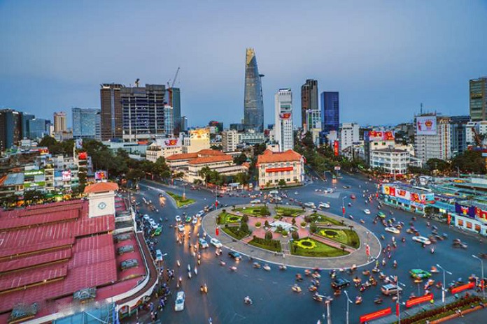 
Tung tâm thành phố Hồ Chí Minh
