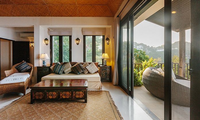Ảnh 9: Căn hộ được thiết kế theo phong cách Tropical view tuyệt đẹp