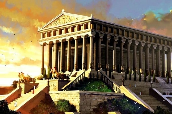 
Ảnh 4: Đền Artemis - một kiệt tác của kiến trúc cổ đại
