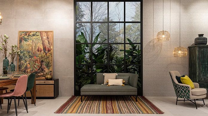 Ảnh 6: Thiết kế cửa kính lớn để nhìn xuyên suốt không gian vườn tượt bên ngoài