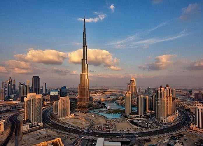  Ảnh 7: Cảm hứng thiết kế Tháp Burj Khalifa được lấy từ hệ thống khuôn mẫu thể hiện trong kiến trúc Hồi giáo.