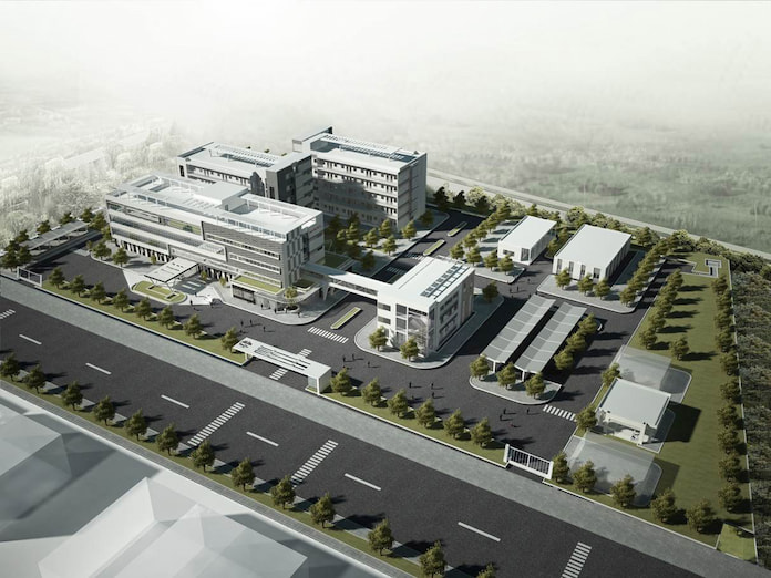
Ảnh 5: Thiết kế bệnh viện đa khoa Thủ Đức với bày trí khu vực hợp lý và kết cấu chặt chẽ
