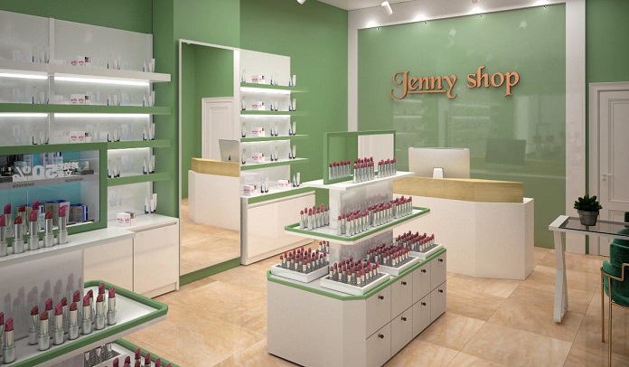 
Ảnh 20. Jenny Shop được nhiều khách biết đến với kệ đựng mỹ phẩm khá độc đáo

