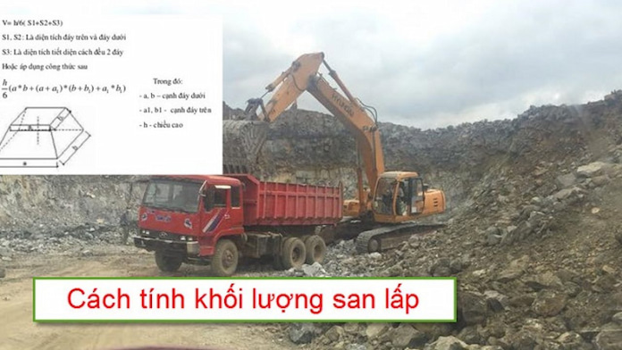 
Ảnh 3: Tính khối lượng san lấp mặt bằng bằng 3Dmax
