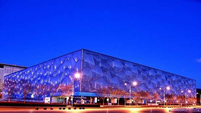 
Ảnh 6: Trung tâm thể thao dưới nước quốc gia Bắc Kinh áp dụng kiến trúc tham số
