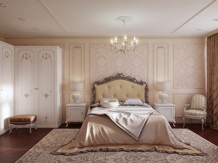 
Ảnh 39: Trang trí phòng ngủ nhỏ phong cách tân cổ điển 1

