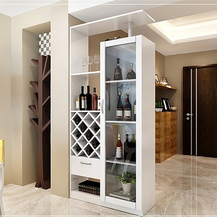 
Ảnh 26: Mẫu tủ kết hợp vách ngăn phù hợp cho phòng khách có thiết kế mở

