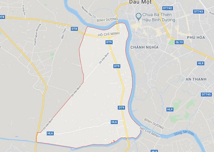 Ảnh 1: Bản đồ quy hoạch xã Bình Mỹ