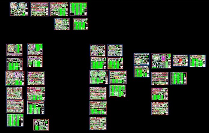 
Ảnh 4: Bản vẽ cad chung cư 15 tầng
