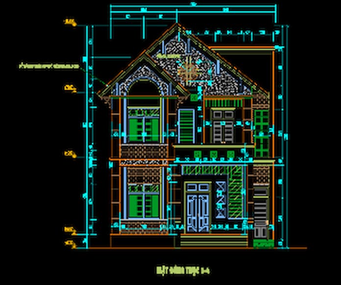 
Ảnh 6: Trước khi xây dựng nhà ở, gia chủ nên nắm rõ bản vẽ cad biệt thự đầy đủ
