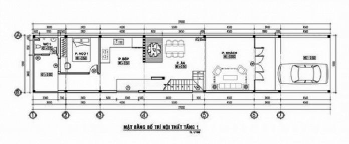 
Ảnh 26: Bản vẽ nhà ống 2 tầng 1 tum 4 phòng ngủ
