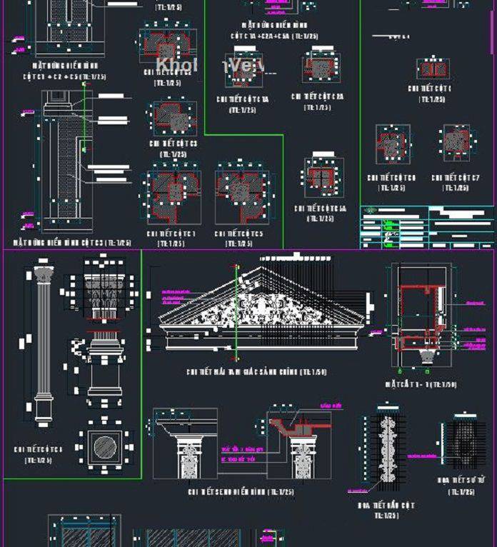 
Ảnh 5: Bản vẽ tối ưu không gian của các tầng
