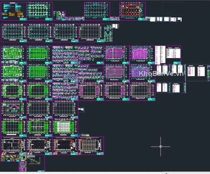 
Ảnh 6: Bản vẽ công năng của các tầng chi tiết
