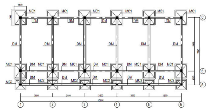 
Ảnh 8: Bản vẽ móng đơn
